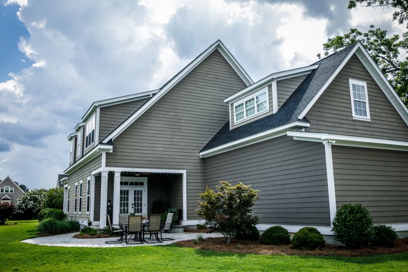 Vinyl Siding on a Modern Home